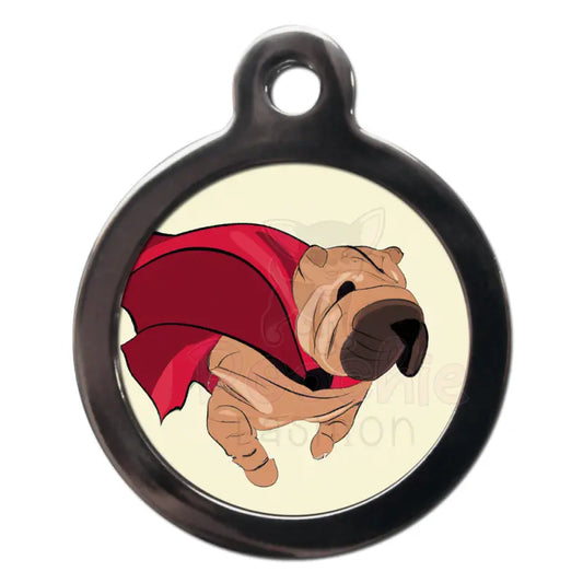 Shar-pei Superdog Dog Id Tag - Ps Pet Tags - 1