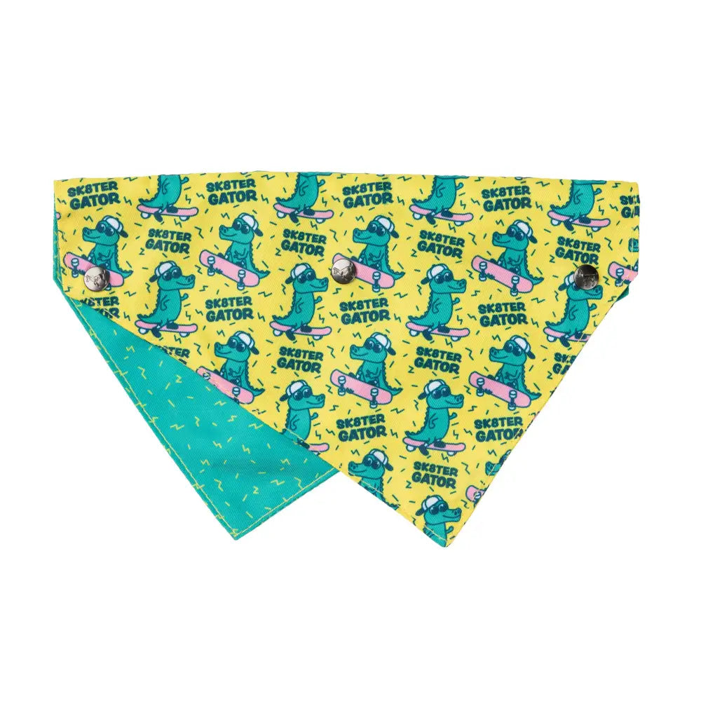 Sk8ter Gator Dog Bandana by Fuzzyard - Fuzzyard - 1
