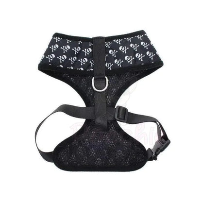 Skull and Crossbones Designer Dog Harness - Urban Pup - 4