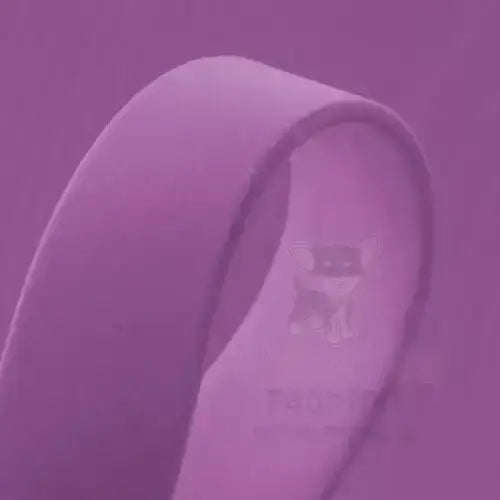 Slim Biothane Waterproof Dog Collar in Amethyst Purple - Poochie Fashion - 2
