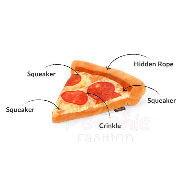 Snack Attack Puppy-roni Pizza Dog Toy by P.l.a.y - P.l.a.y - 2