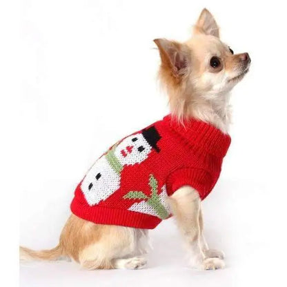 Snowman Dog Jumper Small - Sale - 3