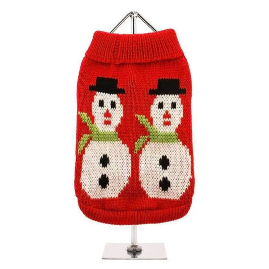 Snowman Dog Jumper Small - Sale - 1
