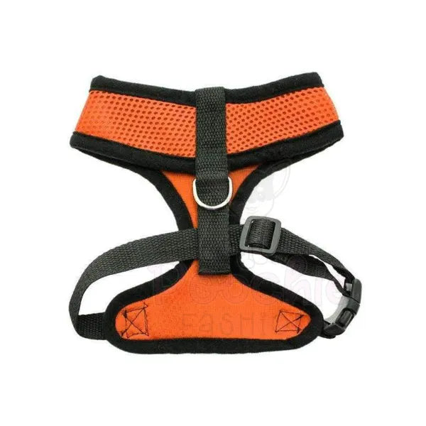 Soft Mesh Dog Harness in Juicy Orange - Urban Pup - 3