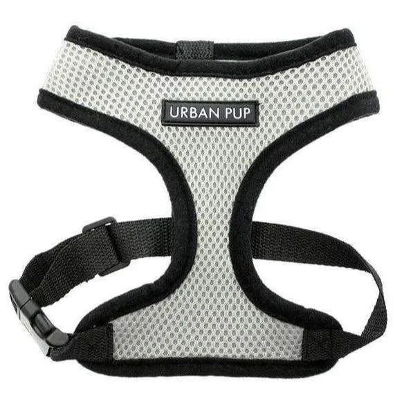 Soft Mesh Dog Harness in Steel Grey - Urban Pup - 1