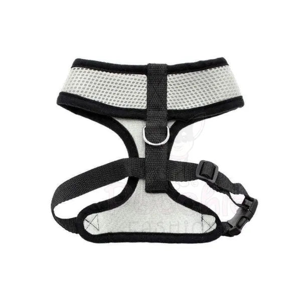 Soft Mesh Dog Harness in Steel Grey - Urban Pup - 3