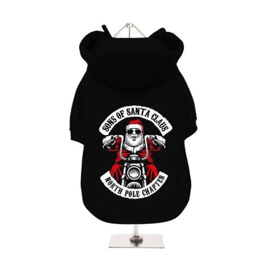 Sons of Santa Claus Dog Hoodie Large - Sale - 1