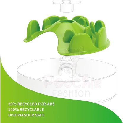 SPIN Accessories UFO Maze Disc In Green - Level Tricky - PetDreamHouse - 2