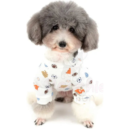 Sports Balls Small Dog Pyjamas - Posh Pawz - 6