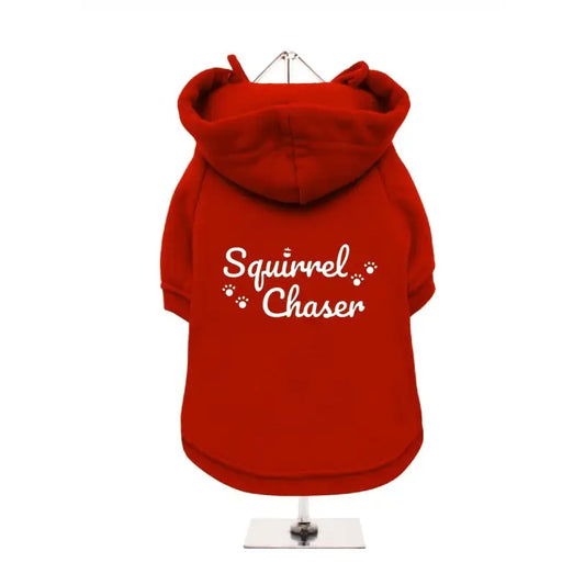 Squirrel Chaser Dog Hoodie Sweatshirt - Poochie Fashion - 1
