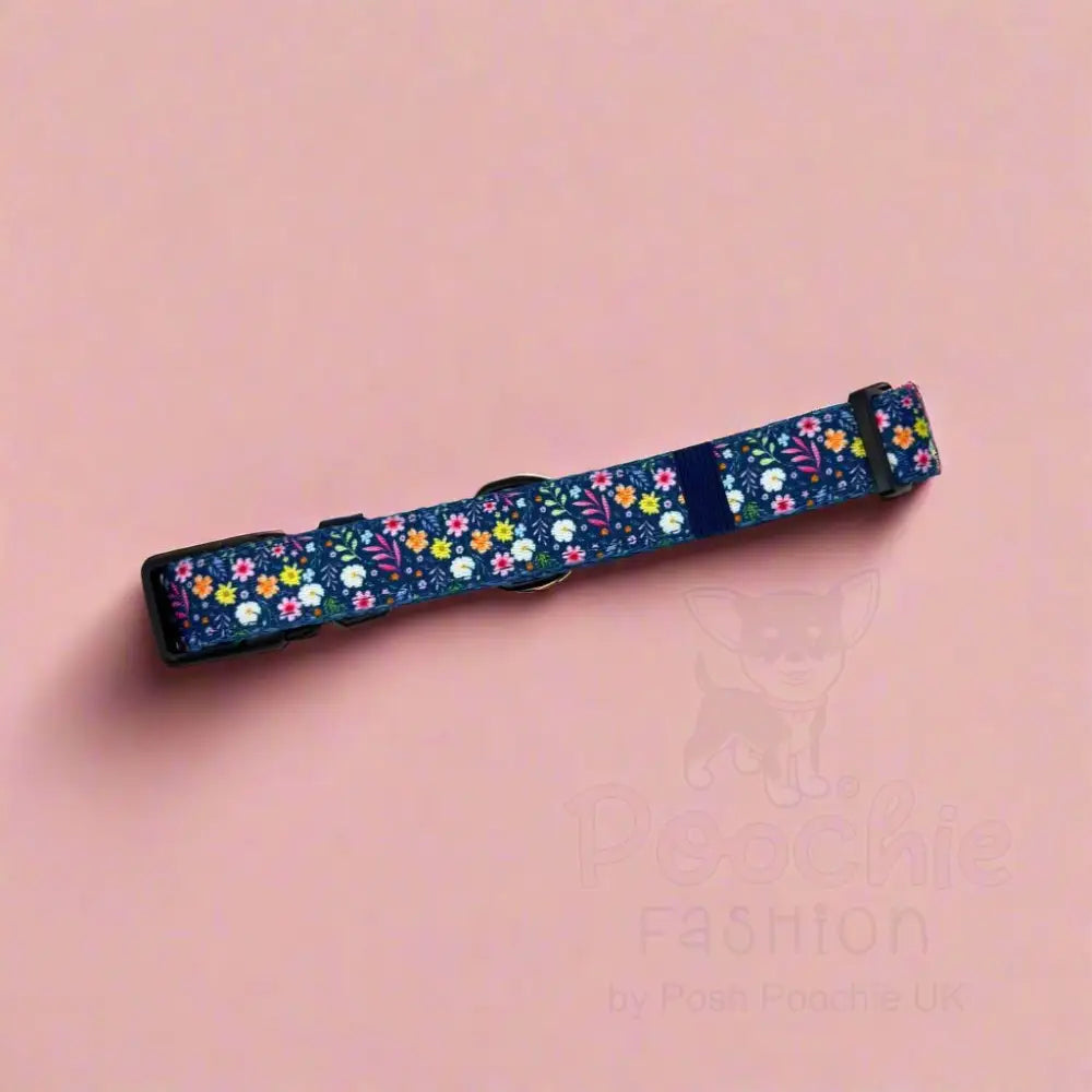 Summer Meadow Dog Collar - Pupclub Couture - 2