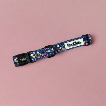 Summer Meadow Dog Collar - Pupclub Couture - 1