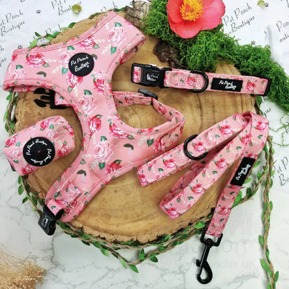 Sunday Rose Floral Dog Harness - Pet Pooch - 5