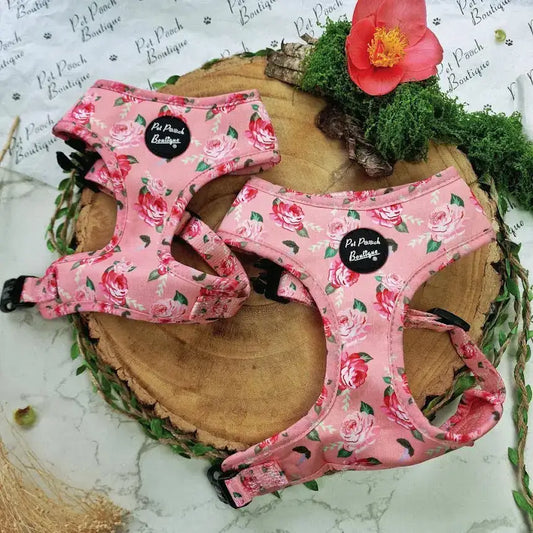 Sunday Rose Floral Dog Harness - Pet Pooch - 1
