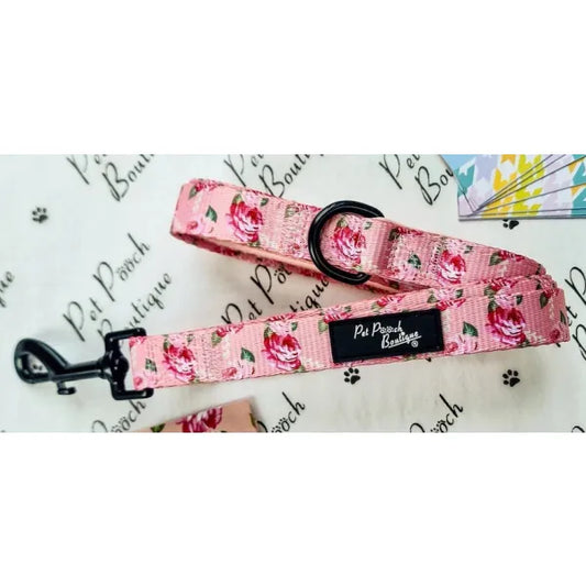 Sunday Rose Floral Dog Lead - Pet Pooch - 1