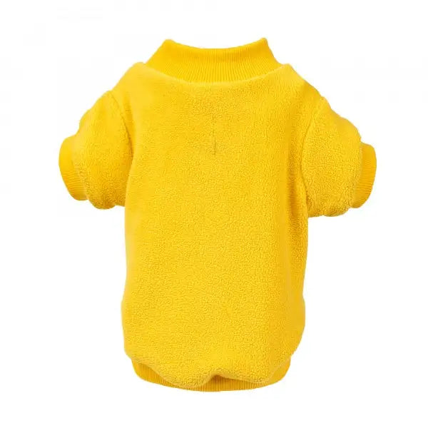 Sunshine Yellow Micro Fleece Dog Sweatshirt - Rich Paw - 1
