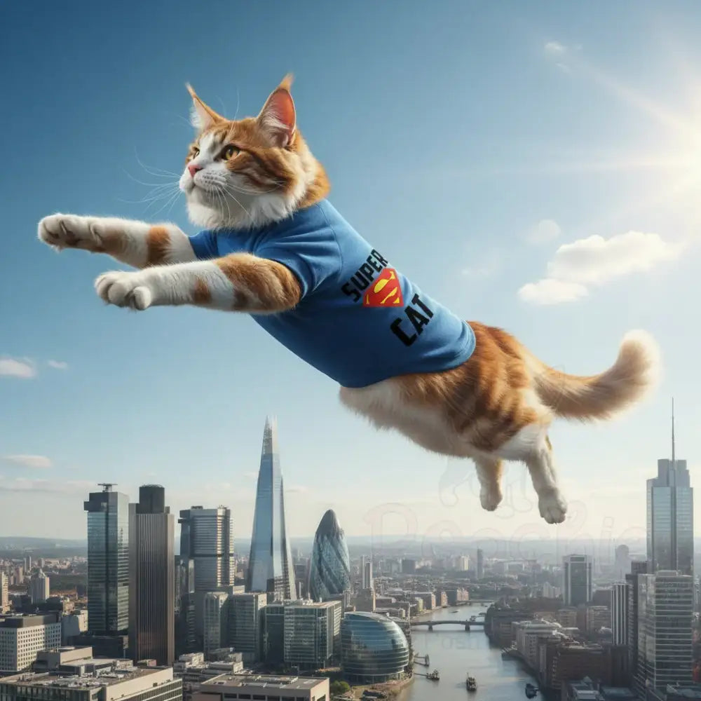 Super Cat T-shirt - Rich Paw - 2