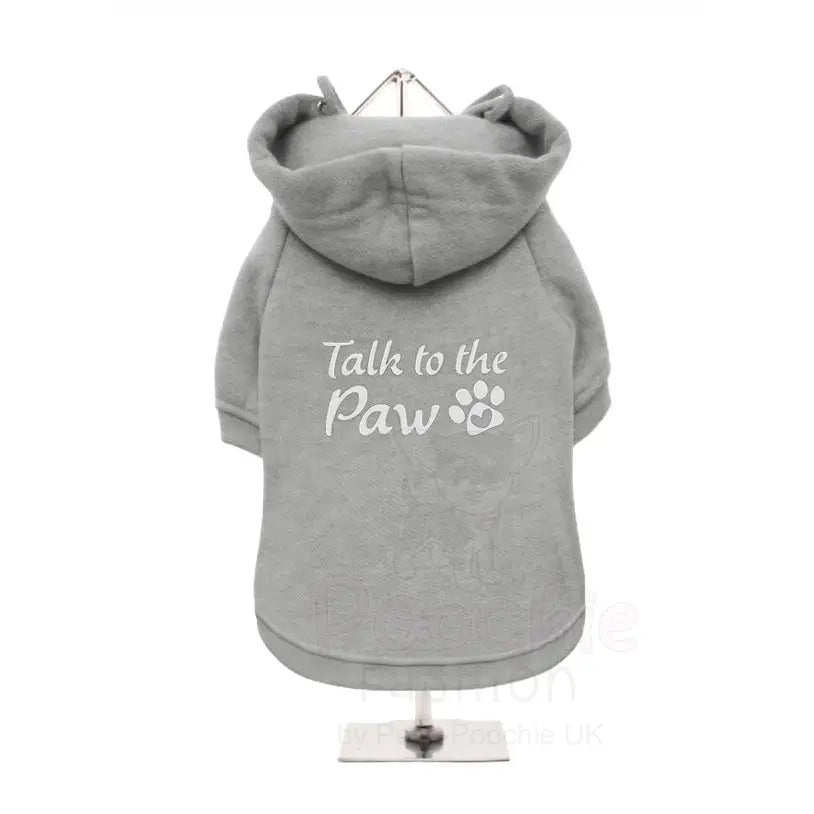 Talk to the Paw Dog Hoodie Sweatshirt - Rich Paw - 5