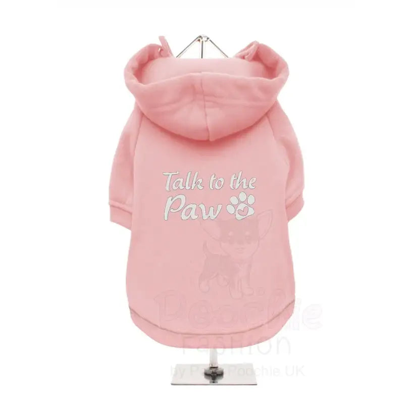 Talk to the Paw Dog Hoodie Sweatshirt - Rich Paw - 4