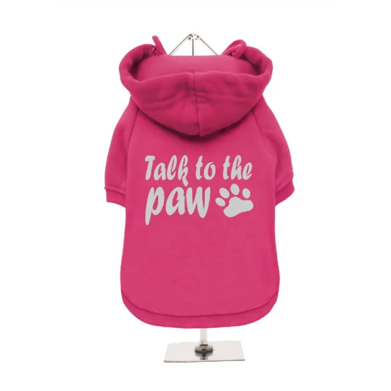 Talk To The Paw Dog Hoodie Sweatshirt - Urban - 3