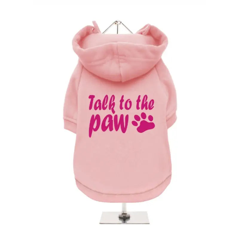 Talk To The Paw Dog Hoodie Sweatshirt - Urban - 6