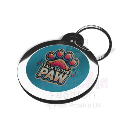 Talk to the Paw Dog Id Tag - Ps Pet Tags - 2