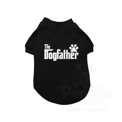 The Dogfather Dog T-shirt - Rich Paw - 2