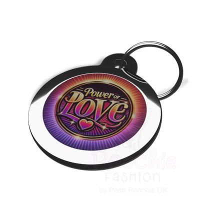 The Power of Love Dog Id Tag - Ps Pet Tags - 2