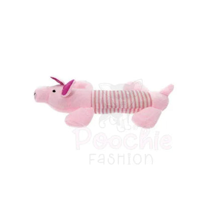 This Little Piggy Plush and Squeaky Dog Toy - Posh Pawz - 2