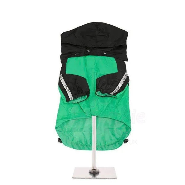 Trailfinder Windbreaker Dog Rain Coat Green - Urban - 3