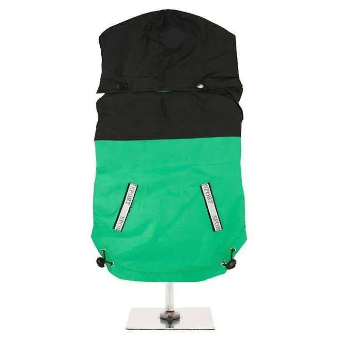 Trailfinder Windbreaker Dog Rain Coat Green - Urban - 1