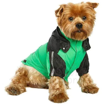 Trailfinder Windbreaker Dog Rain Coat Green - Urban Pup - 2