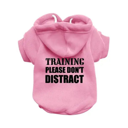 Training Please Don’t Distract Dog Hoodie Sweatshirt - Rich Paw - 3