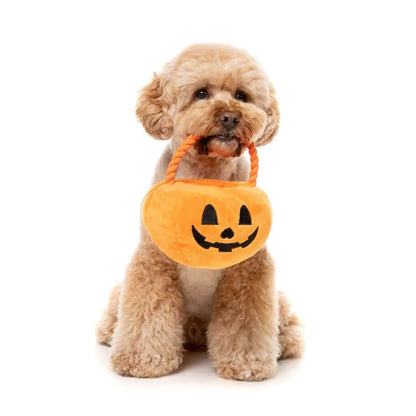 Trick or Treat Pumpkin Basket Dog Toy by Fuzzyard - Fuzzyard - 1