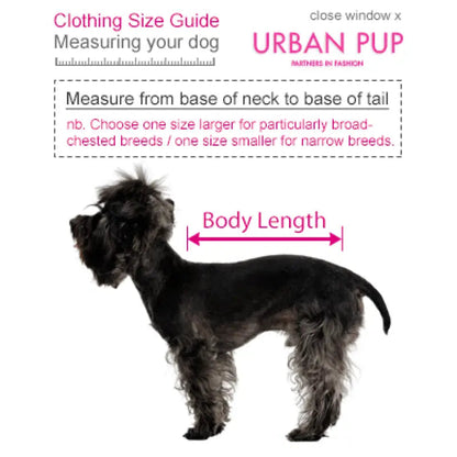 Urban Pup Two Tone Parka Dog Coat Red - Sale - 4