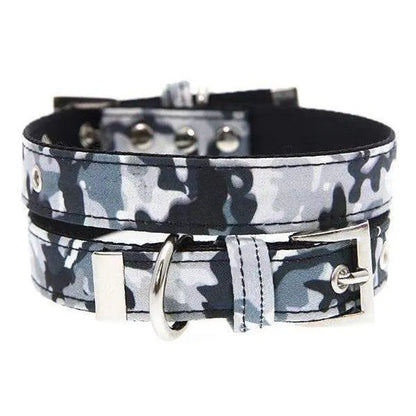 Urban Camouflage Fabric Dog Collar - Urban Pup - 1