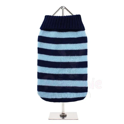 Urban Pup Blue Stripe Dog Jumper Small - Sale - 2
