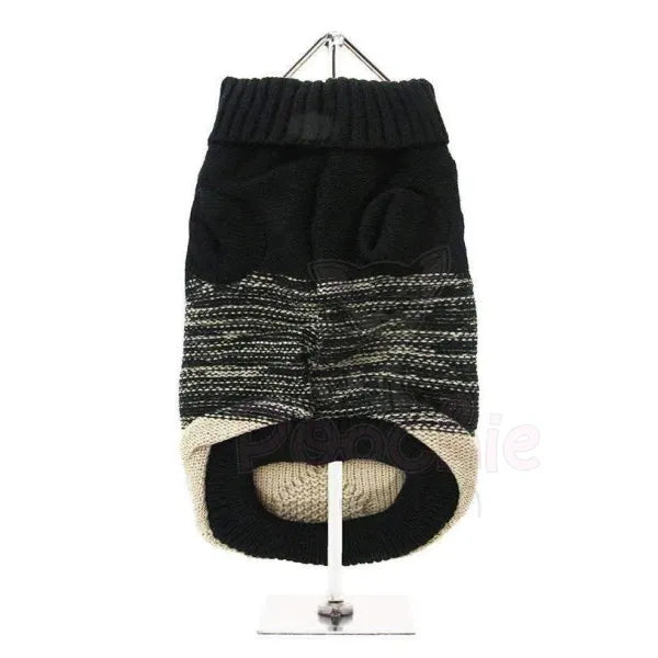 Urban Pup Donegal Black and Brown Dog Jumper Xl - Sale - 3