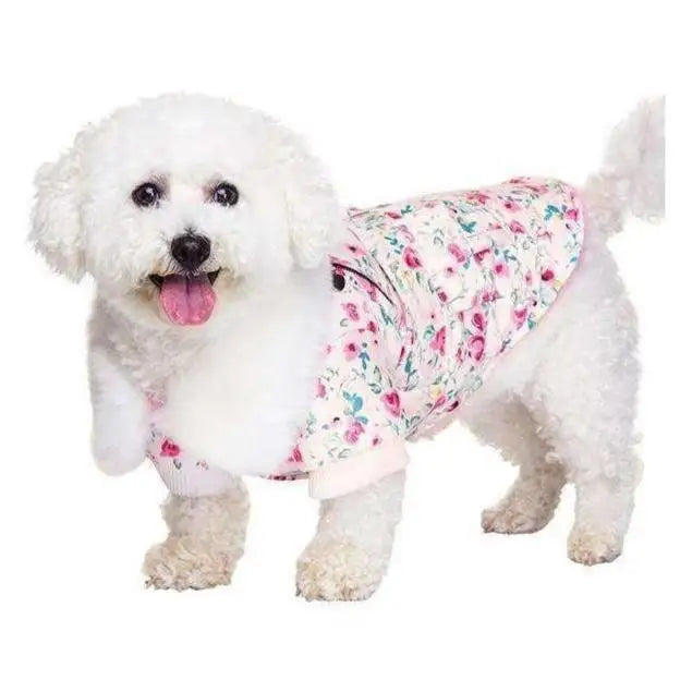 Urban Pup Floral Cascade Dog Coat Xsmall - Sale - 1