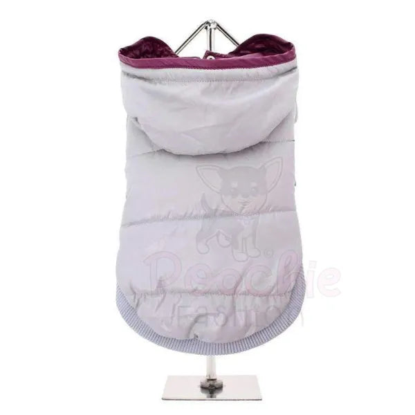 Urban Pup Grey Insulated Dog Coat Large - Sale - 3
