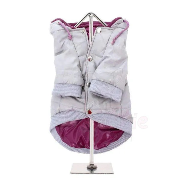 Urban Pup Grey Insulated Dog Coat Large - Sale - 2