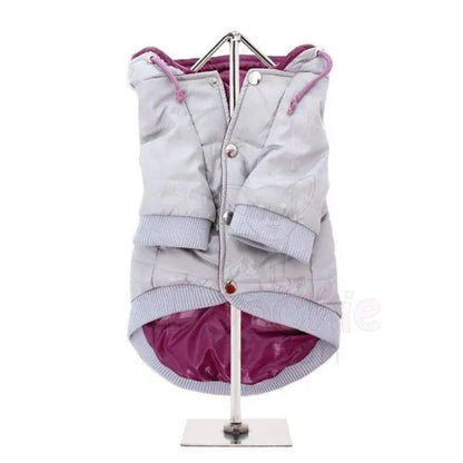 Urban Pup Grey Insulated Dog Coat Large - Sale - 2