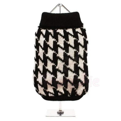 Urban Pup Houndstooth Dog Jumper Large - Sale - 2