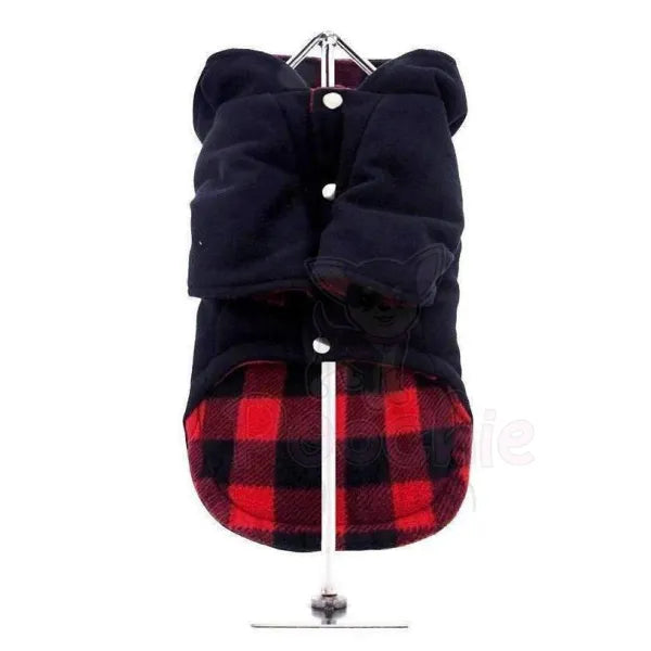 Urban Pup Navy Blue Duffle Dog Coat - Xs - Sale - 3