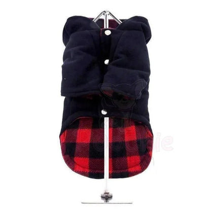 Urban Pup Navy Blue Duffle Dog Coat - Xs - Sale - 3
