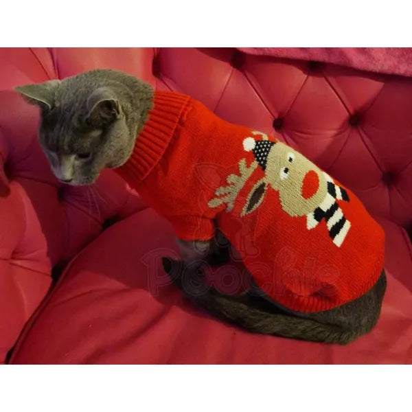 Urban Pup Prancer’s Xmas Dog Jumper Medium - Sale - 5