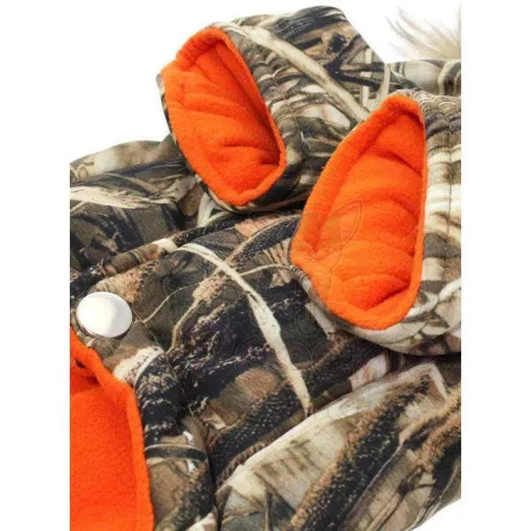 Urban Pup Wetlands Camouflage Parka Dog Coat - Large - Sale - 3