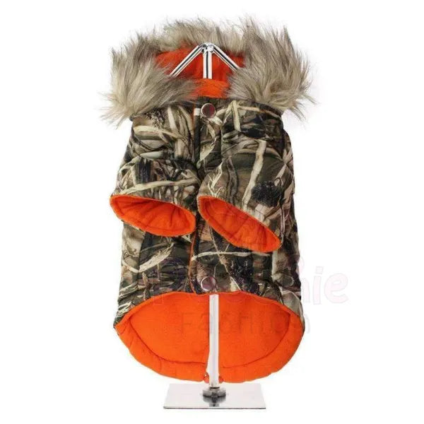 Urban Pup Wetlands Camouflage Parka Dog Coat - Large - Sale - 2