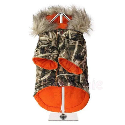 Urban Pup Wetlands Camouflage Parka Dog Coat - Large - Sale - 2