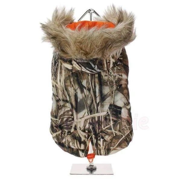 Urban Pup Wetlands Camouflage Parka Dog Coat - Large - Sale - 4